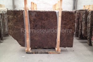 Dalles de marbre Dark Emperador