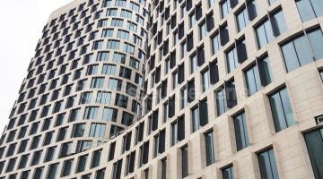 Façade bâtiment Quatuor à Bruxelles